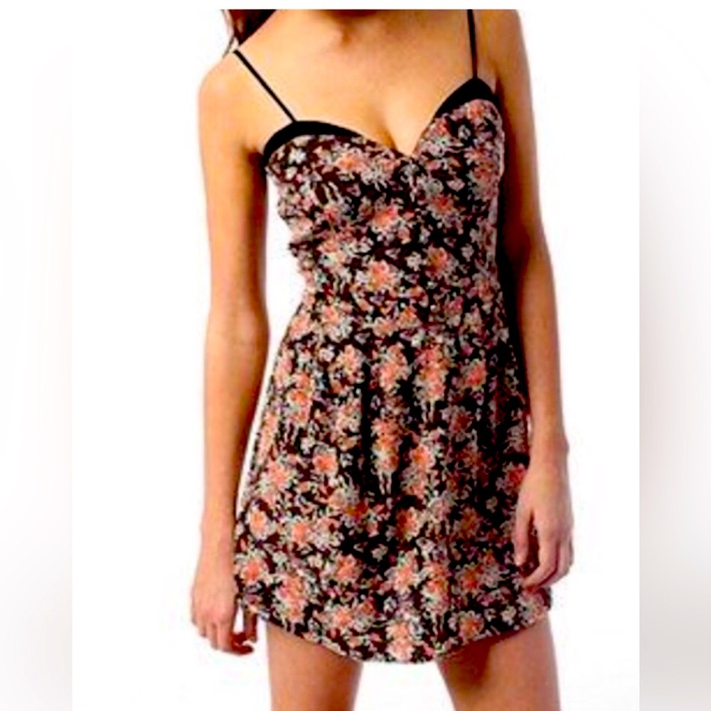 Dolce Vita Women’s Corset Top Floral Mini Dress
